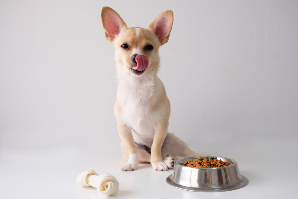 chihuahua-is-white-sugar-six-month-old-white-background